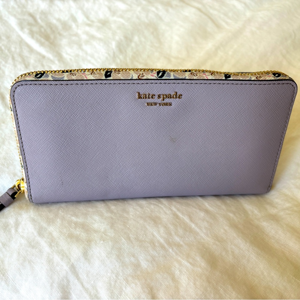 Kate Spade lilac wallet